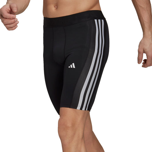 adidas 3 Stripes Calzamaglia Corta Black